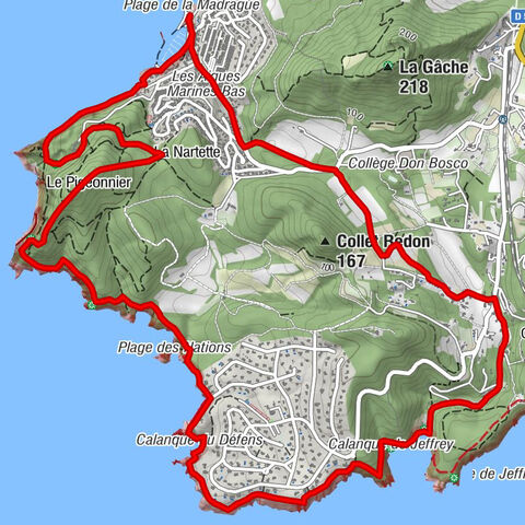 Le Hors Piste - La pointe Fauconnière - Le Resquilladou - Chez Tanton Ju