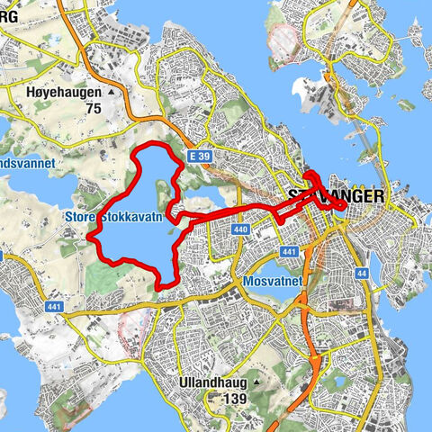 Straen - Stavanger - Bispekapellet - Holmen