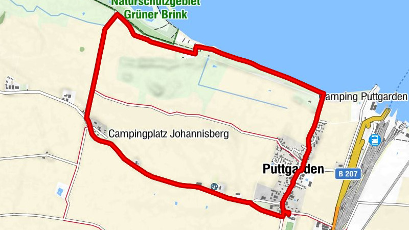 Puttgarden - Matthiasfelde - Johannisberg - Juliska