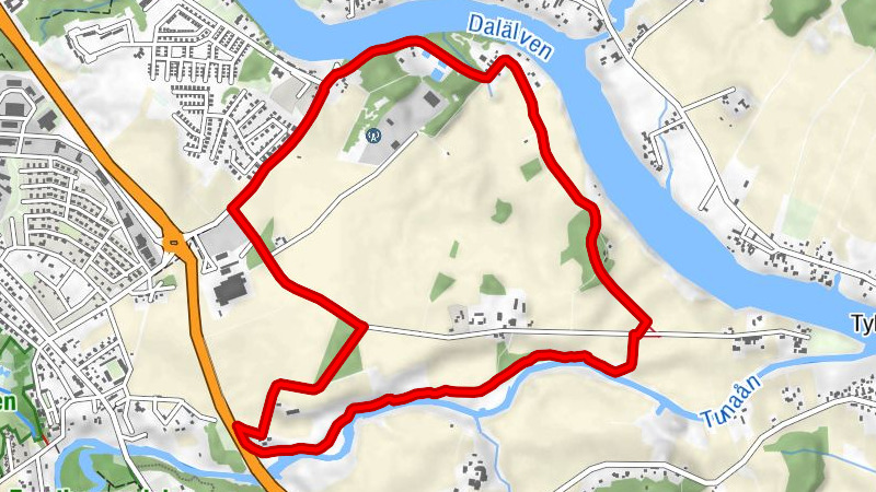 Österby - Borlänge - Färjegårdarna - Fagersta