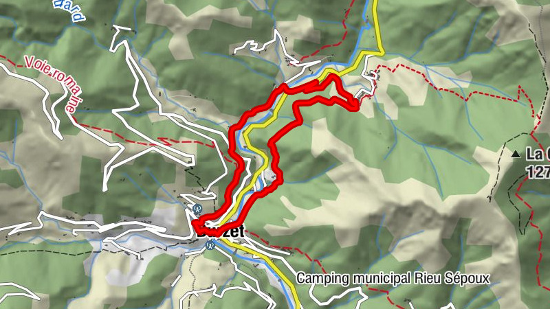 Les Glycines - Aubert - Église Saint-André - Burzet