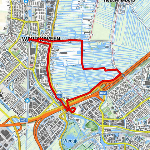 Waddinxveen - Brugkerk - Koninkrijkszaal van Jehova's Getuigen - Remonstrantse Kerk