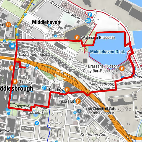 Middlesbrough - Middlehaven - Stockton-on-Tees