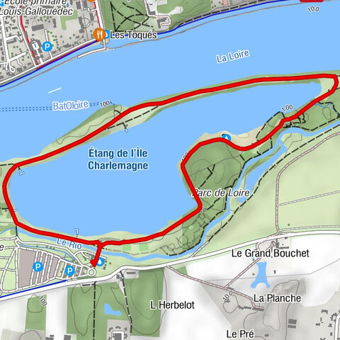 Saint-Jean-le-Blanc - Île Charlemagne - Orléans
