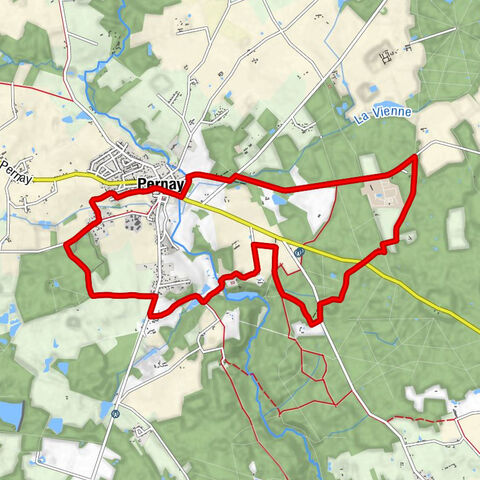 Le Bourg - Le Hallier - Garande - Pernay