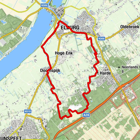 Elburg - Sjoel - Elburg-Vesting - Cafe Petit Rest. Halfweg