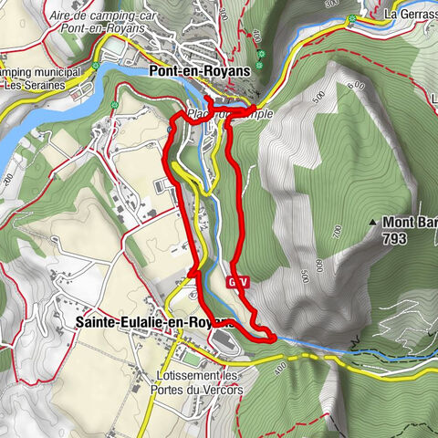Pont-en-Royans - Musée de l'Eau - Cascade Blanche - Sainte-Eulalie-en-Royans