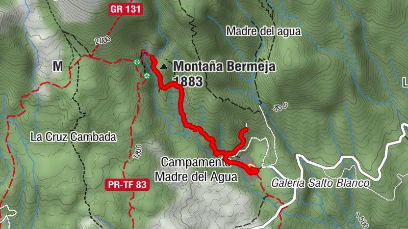 Campamento Madre del Agua - Montaña Bermeja