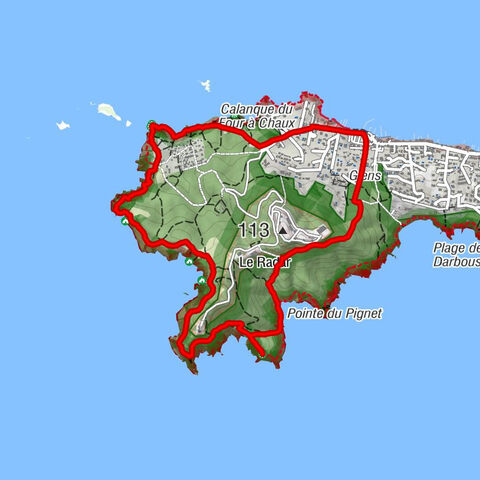 Hyères - Grotte marine des Chevaliers n°1 - Grotte marine des Chevaliers n°2 - Grotte marine du Blé n°6