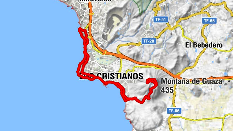 Arona - Montaña de Guaza - San Eugenio - San Eugenio Bajo
