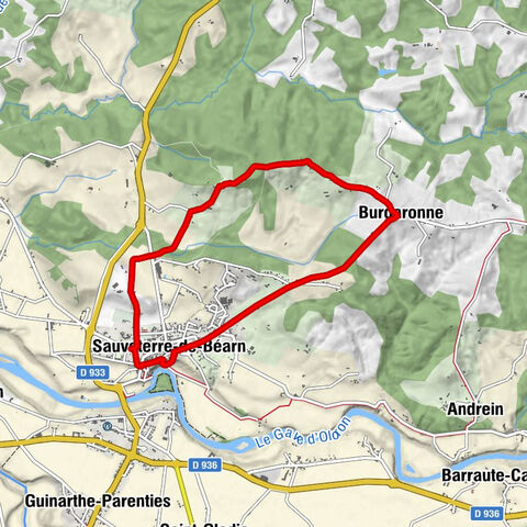 Sauveterre-de-Béarn - Église Saint-Étienne - Église Saint-André