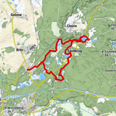 Kolonie Britz - Alte Klosterschänke - Amt Chorin - Kloster Chorin