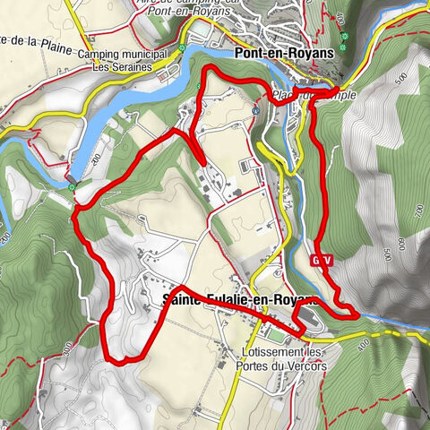 Église Sainte-Eulalie - Sainte-Eulalie-en-Royans - Pont-en-Royans - Cascade Blanche