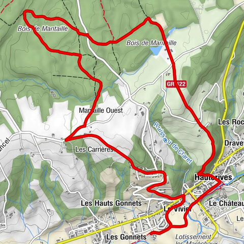 Les Maréchaux - Le Vivier - Le Village - Hauterives