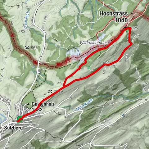 Sulzberg | Panoramarundweg Hochsträss