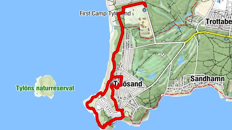 Halmstads kommun - Sankt Olofs kapell - Tylösand
