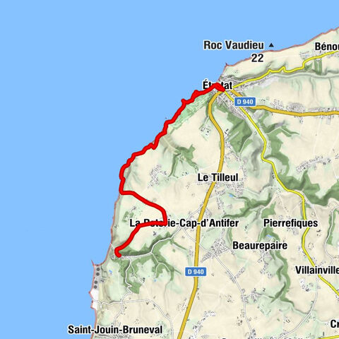 La Poterie-Cap-d'Antifer - Le Presbytère - Jumel - Trou à l'Homme