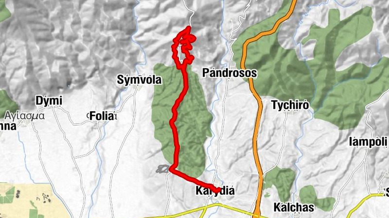 4 εποχές - Καρυδιά - Τουριστικό Περίπτερο Αλσους Νυμφαίας