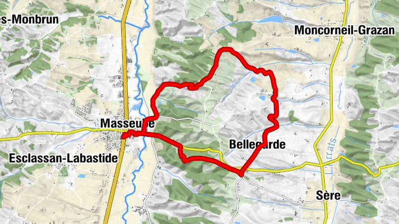 Masseube - A Chantegrenouilles - La Borde du Moulin - Église de la Nativité-de-Notre-Dame