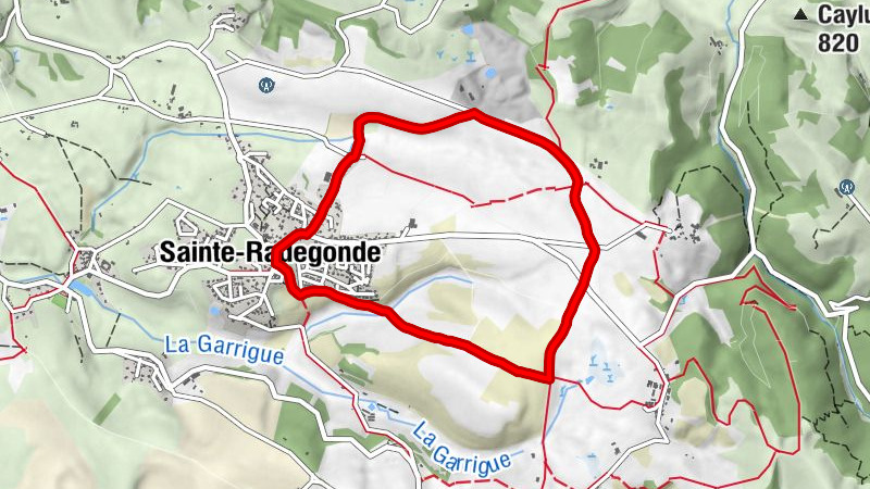 Sainte-Radegonde - Lapendarie - Église Sainte-Radegonde