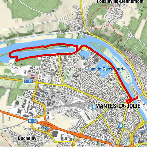 Centre-ville - Mantes-la-Ville - Mantes-la-Jolie - Vieux-Mantes