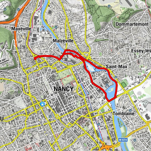 Malzéville - Nancy - Saint-Max