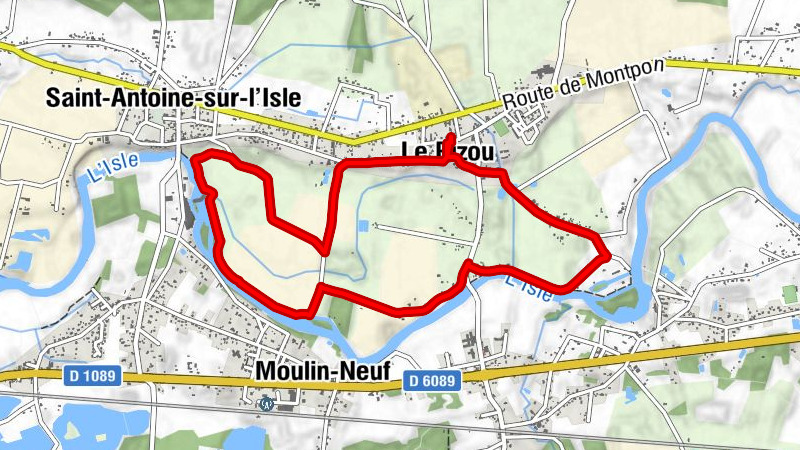 Église Notre-Dame-de-l'Assomption - Le Pizou - Saint-Antoine-sur-l'Isle - Moulin-Neuf