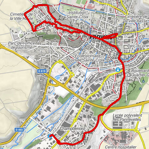 Champbenoist - Poigny - Champbenoist - Provins - Ville-haute
