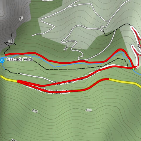 Échevis - Cascade Verte