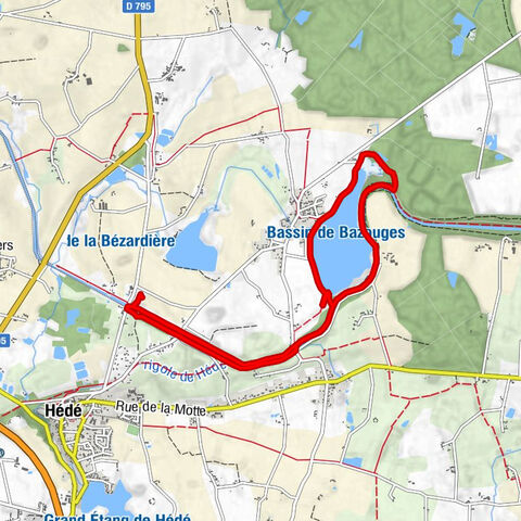 La Magdeleine - La Parfraire - La Pechetiere - La Sagerie