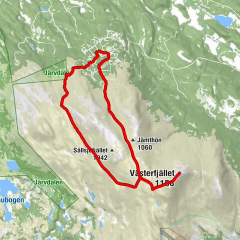 Mårdsundsbodarna - Stenhyddan - Västerfjället