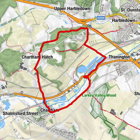 Chartham - Canterbury - Chartham Hatch - St Mary's Church