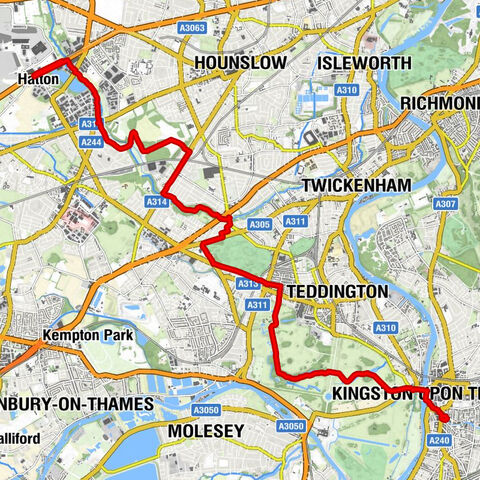 Kingston upon Thames - St John the Baptist Church - Spicy Rooster - Hatton