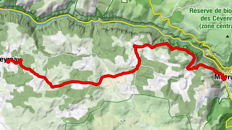 Meyrueis - Sérigas - Église Saint-Jean-Baptiste - Veyreau