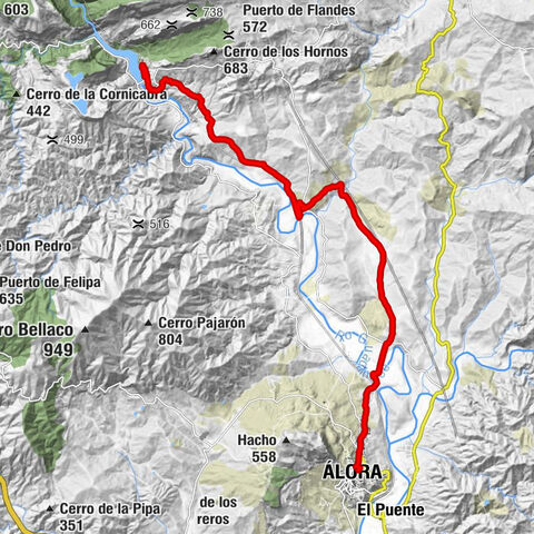 El Chorro-Caminito del Rey - El Chorro - La Garganta - Álora