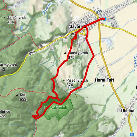 Javorník ve Slezsku - Hospůdka u Ivana - Kostel Nejsvětější Trojice - Kaple sv. Antonína