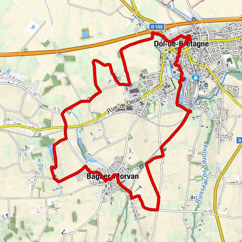 Dol-de-Bretagne - Sanctuaire marial - Le Moulin de Carfantin - Église Saint-Pierre-Saint-Paul