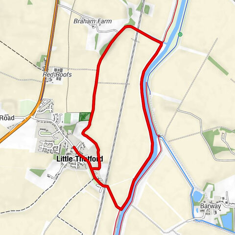 St George (Little Thetford Parish Church) - Little Thetford - Little Thetford Baptist Chapel - Ely