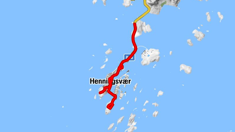 Vågan - Trevarefabrikken - Henningsvær kirke - Lofotmat