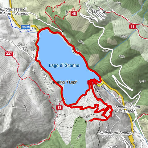 Scanno - Trattoria Bar Sul Lago - Eremo di Sant'Egidio
