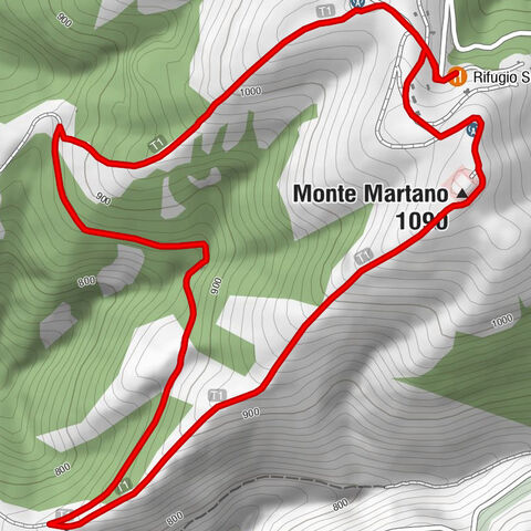 Rifugio San Gaspare - Monte Martano - Sorgente della Rocca