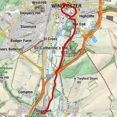 Shawford - Bar End - Winchester