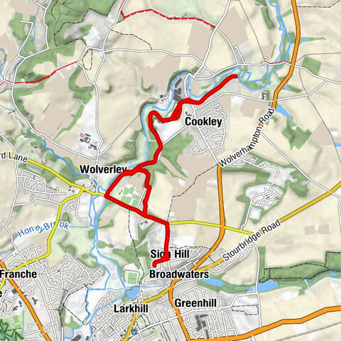 Broadwaters - Sion Hill - Wolverley - Dudley