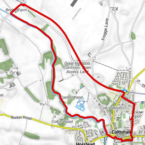 Coltishall - Broadgrace Church - Saint John The Baptist - Bethesda Gospel Hall