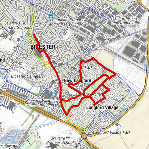 Bicester - Langford Village - New Langford