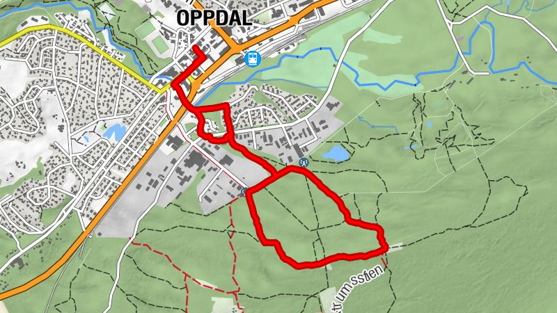 Oppdal - Øverkåsa - Gammelsetra