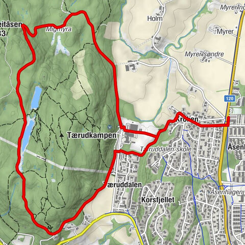 Kroken - Tæruddalen