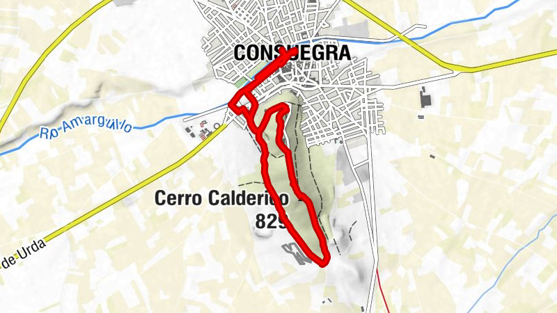 la Bode - Restaurante Doña Jimena - Cerro Calderico - Consuegra