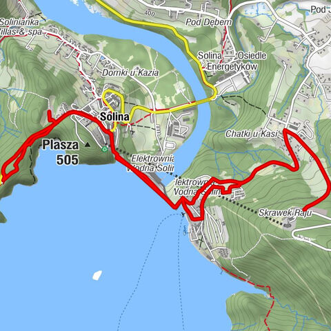 Solina - Zapora w Solinie - Jawor