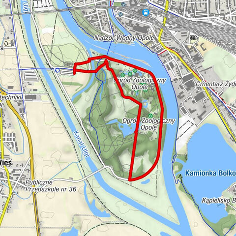 Stare Miasto - Opole - Laba - Nadodrze